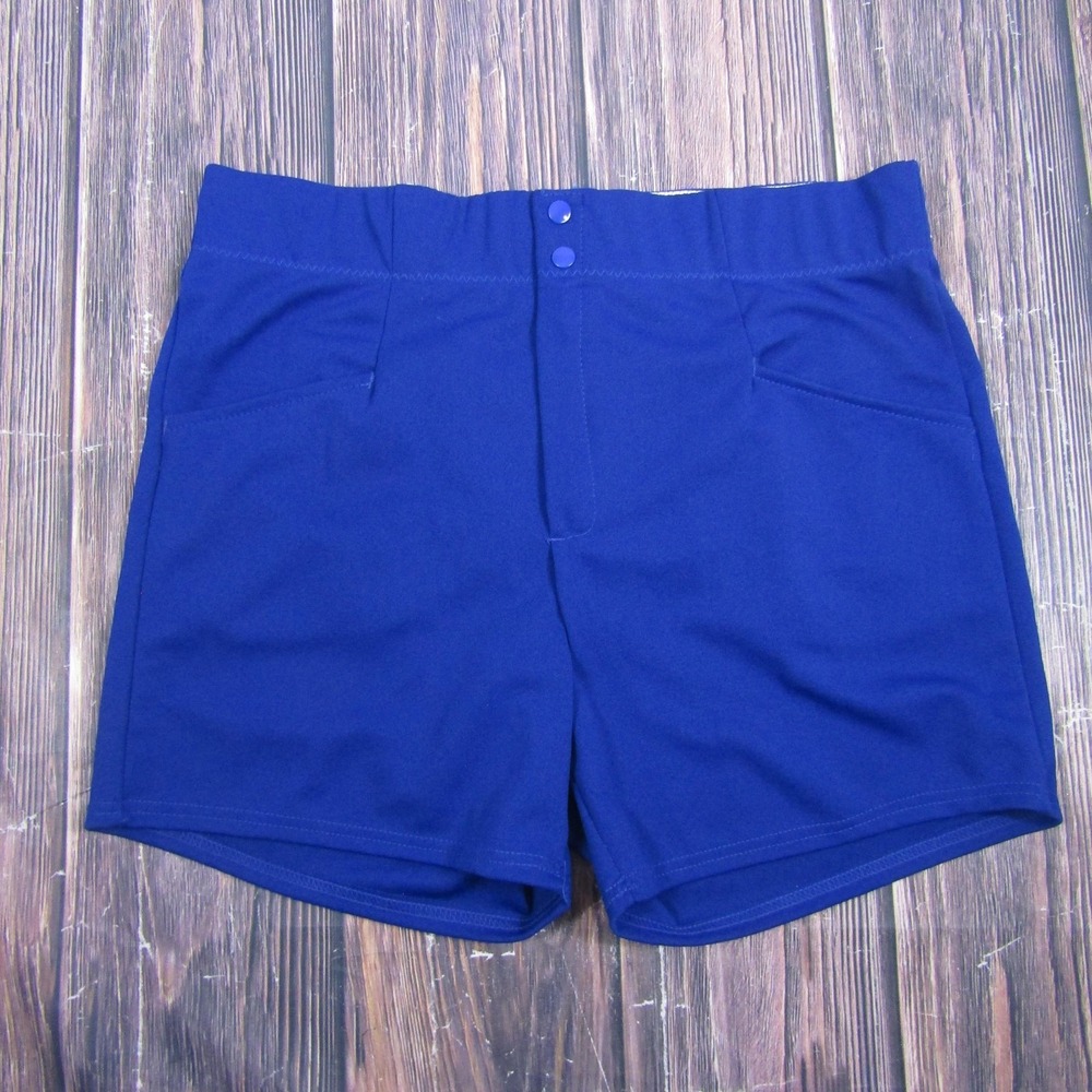 Venus Vintage Mens Medium Blue‎ Athletic Sweat Shorts 4" Inseam Made USA Running